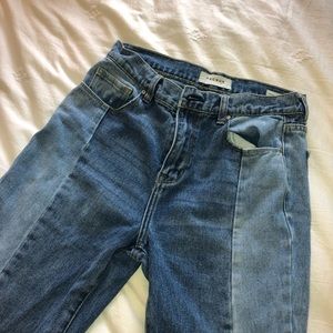 Two toned jeans from pacsun